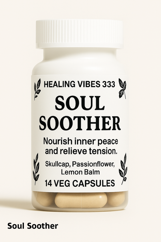 Soul Soother -Gentle calm in a capsule.